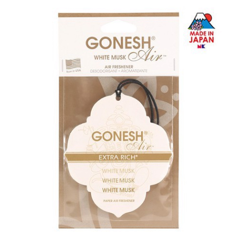 Card thơm Gonesh - Mùi xạ hương trắng
