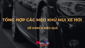 Mẹo khử mùi cho ô tô