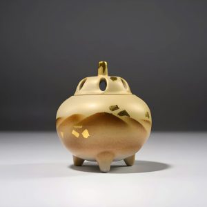 Kinsai Renzan - Lư đốt hương | Gốm sứ