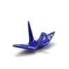Chân đế cắm hương Crane Deep Blue | Chim hạc xanh đậm